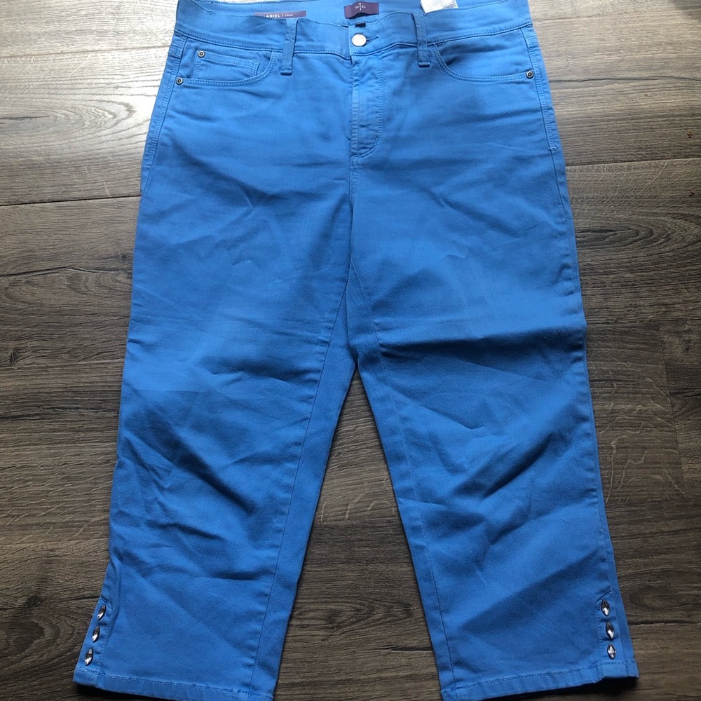 Blue Capri pants